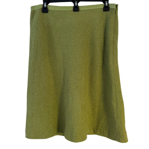 I.N.C International Concepts Green Wool Blend Women's Size 10 - Picture 1 of 4